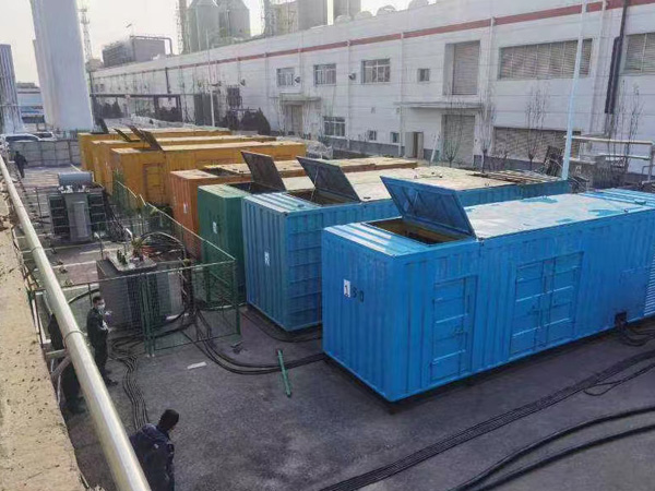 肇庆柴油发电机出租案例展示
